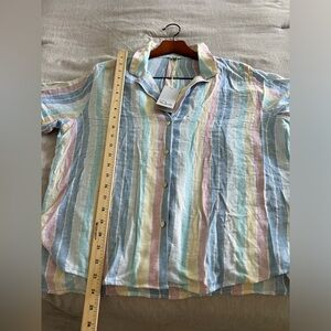 Rails pastel striped shirt NWT 1335